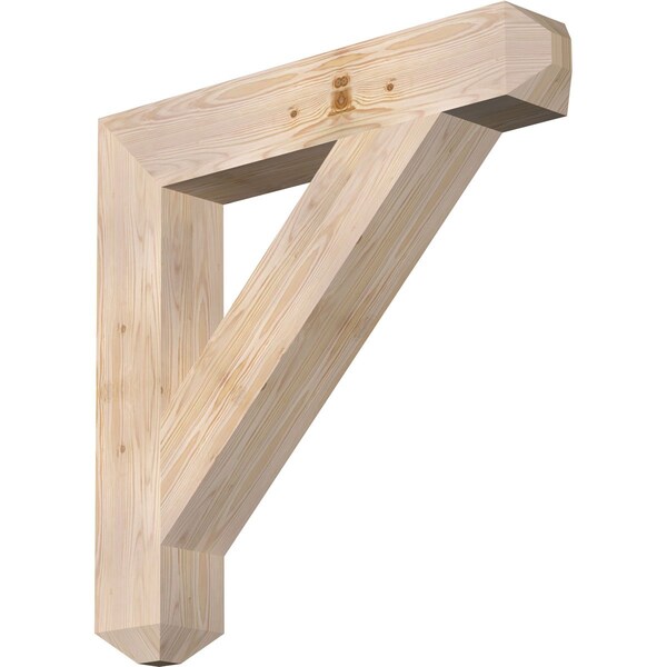 Ekena Millwork Traditional Craftsman Smooth Bracket, Douglas Fir, 5 1/2"W x 34"D x 34"H BKT06X34X34TRA04SDF - main